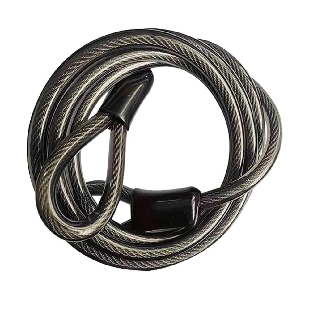 1.8m Bike Lock Cable Mtb‎ Road Bicycle Anti-theft Security Steel Wire Rope Cable